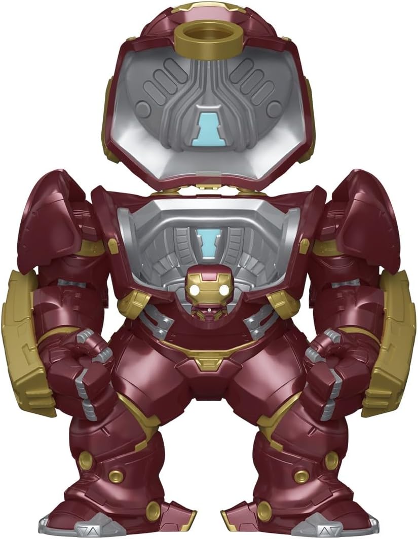 Funko Bitty Pop ! Bitty Bot - Marvel Avengers The Infinity Saga - Hulkbuster With Ironman