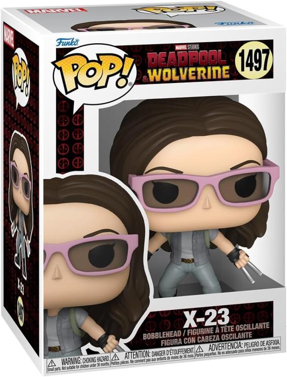 Funko Pop ! Marvel Studios - Deadpool & Wolverine (1497) X-23 Vinyl Figure 9Cm