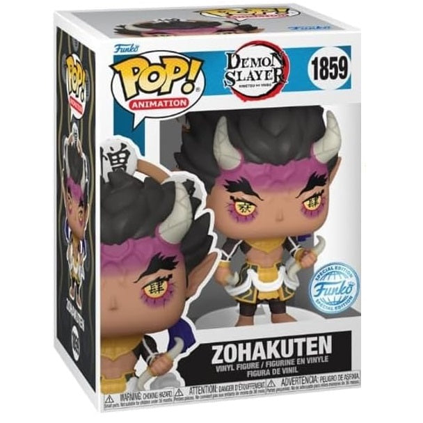 Funko Pop ! Animation - Demon Slayer (1859) Zohakuten Special Edition Figure 9Cm