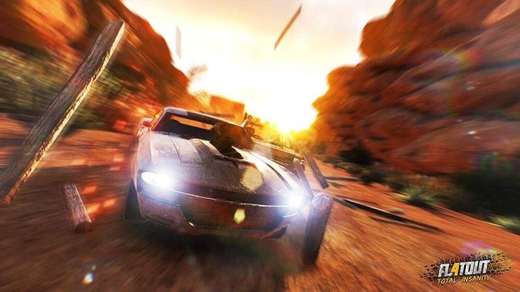 Flatout 4 - Total Insanity Ps4 Gioco Eu Italiano Playstation 4 Destruction Derby