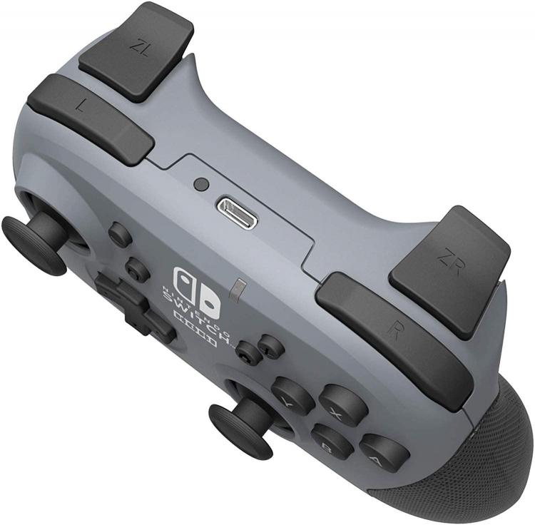 Hori Horipad Wireless (Grigio) Controller Senza Fili Ufficiale Nintendo Switch