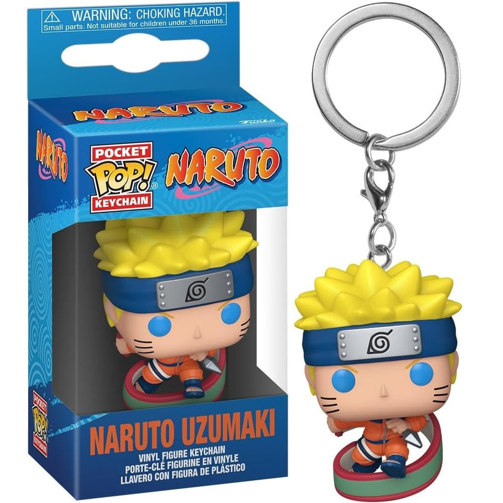 Funko Pop Pocket Keychain Naruto (Naruto Uzumaki) Key Portachiavi