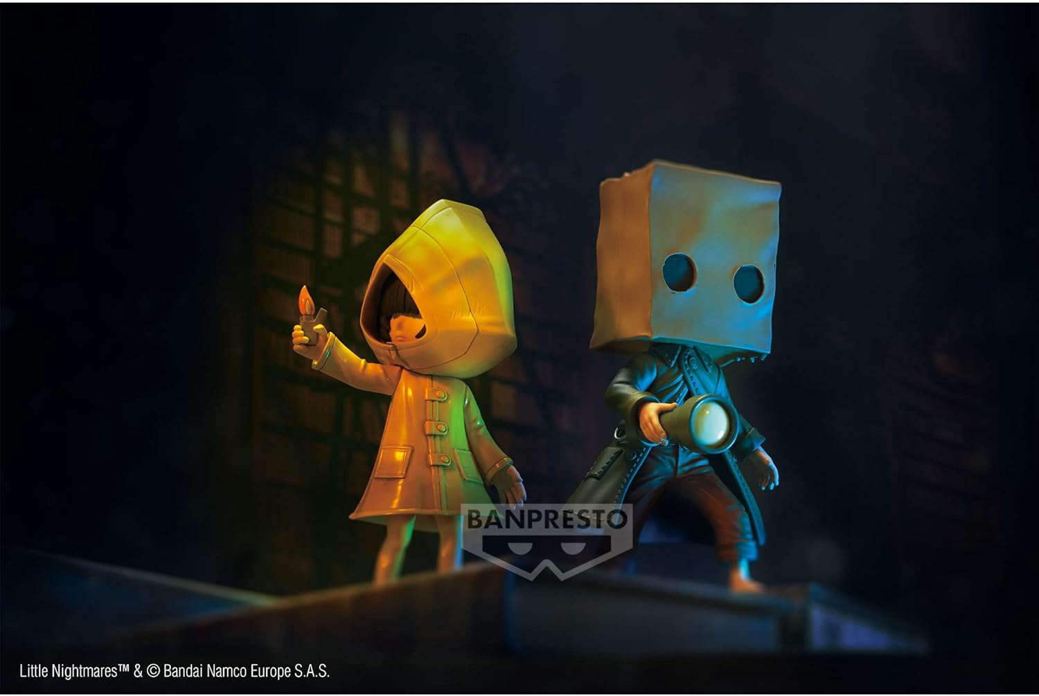 Banpresto Little Nightmares (Mono) Figure Pvc 17cm Bandai Statuetta Da Collezione
