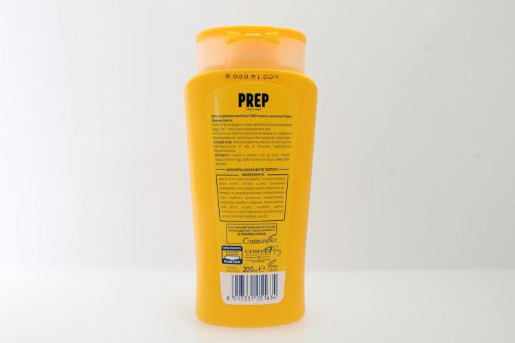 Prep - Latte Solare Dermoprotettivo Spf20 Protezione Solare Raggi Uva Uvb 200ml