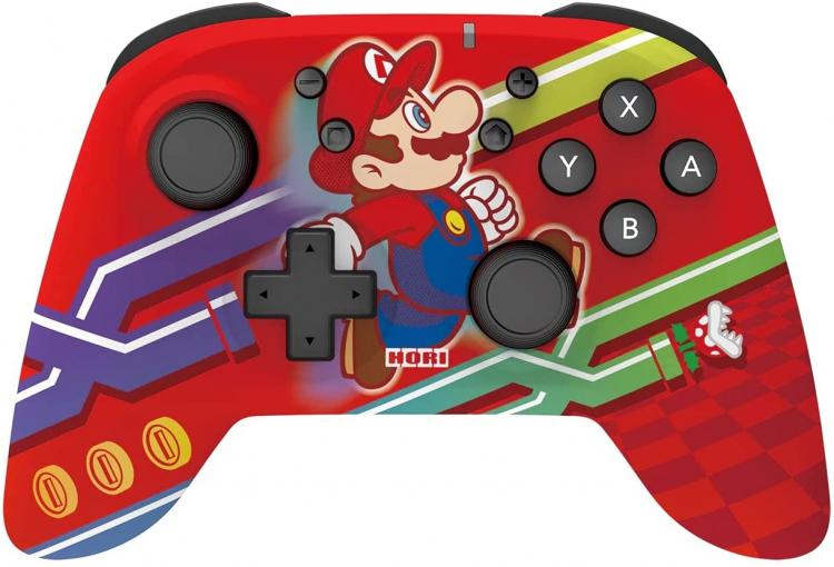 Hori Wireless Horipad Super Mario Bros Controller Ufficiale Per Nintendo Switch