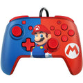 Pdp Nintendo Switch Controller Faceoff Deluxe + Audio Joystick Cablato Pad Mario