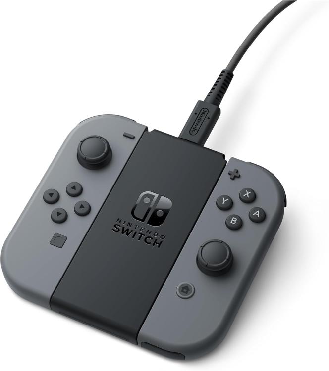 Nintendo Switch Stand Di Ricarica Duo Joy-Con Ufficiale Stazione Ricarica Pad