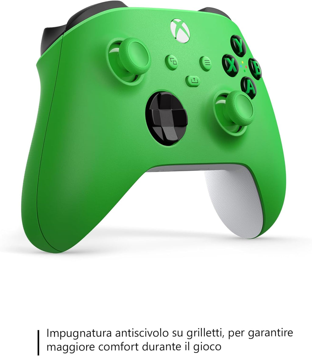 Controller Microsoft Xbox Serie X/S Velocity Green Pad Wireless One Verde