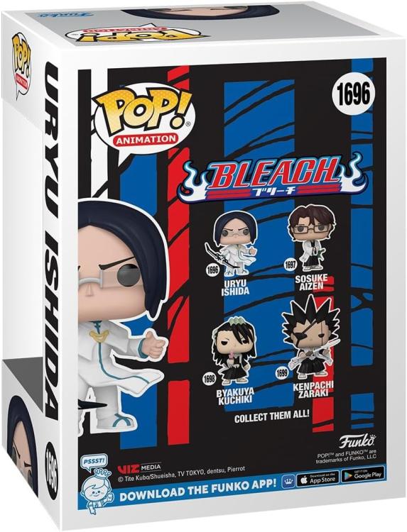 Funko Pop ! Animation Bleach - (1696) Uryu Ishida (Chase Glow)- Figure 9Cm Anime