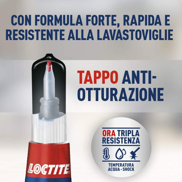 Loctite Super Attack Original 3Gr Colla Versatile Multiuso Attak Originale Work