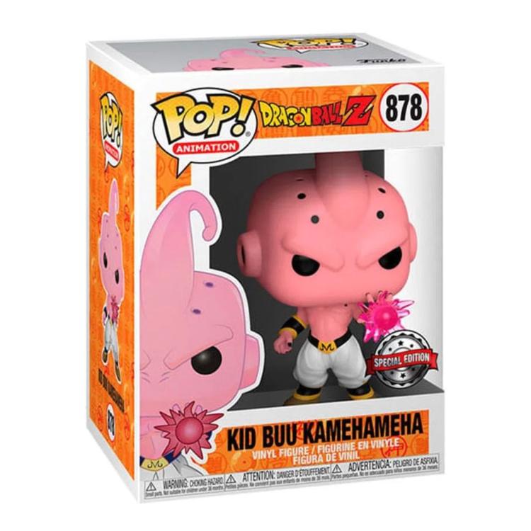 Funko Pop ! Animation Dragon Ball Z - (878) Kid Buu Kamehameha  Vinyl Figure 9Cm