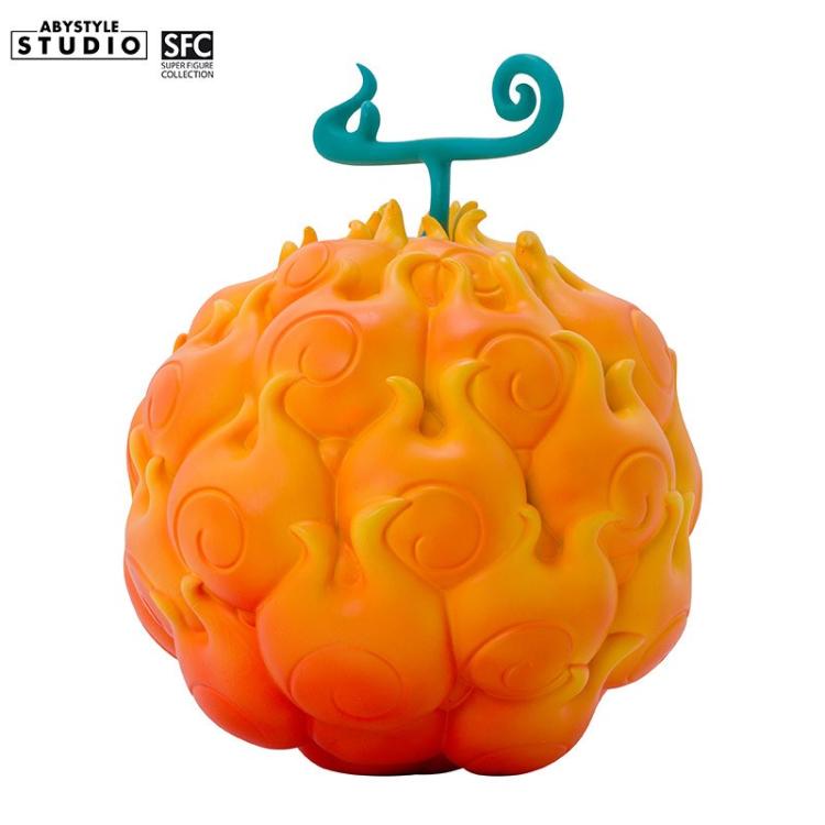 Abystyle One Piece - Flame-Flame Fruit Sfc Replica Resina 13cm Frutto Mera Mera