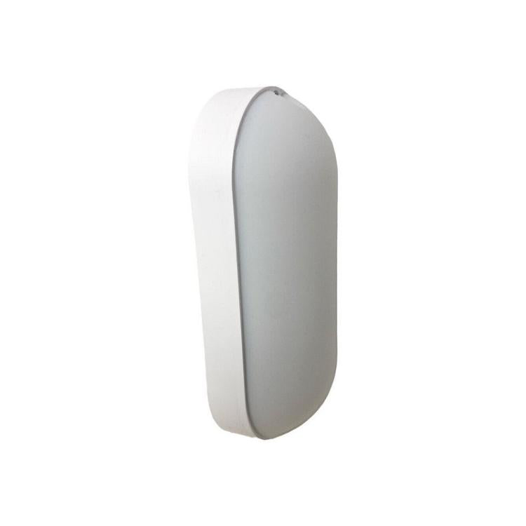 Plafoniera 15W Applique Ovale Lampada Da Esterno Led Muro Parete Ip65 220V 3000K
