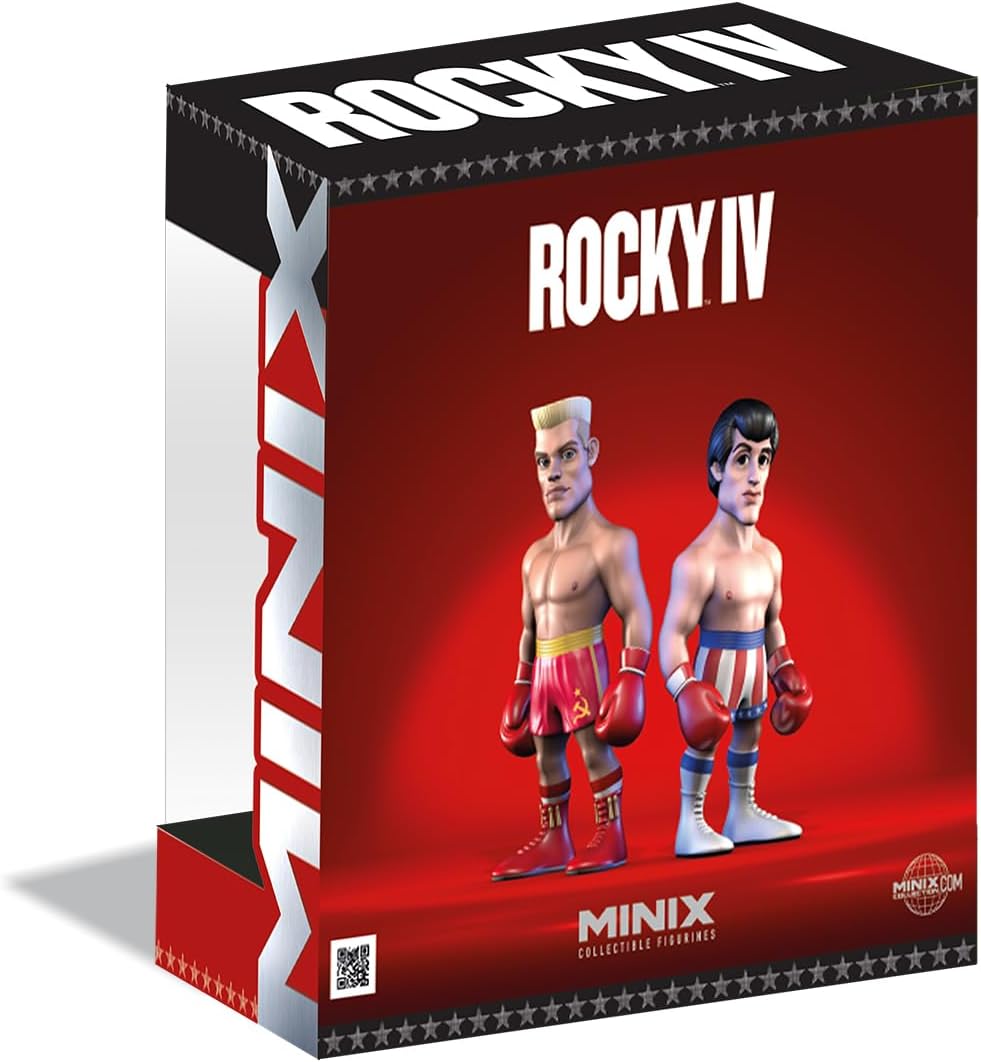 Minix Movies Twin Pack Rocky IV Ivan Drago E Rocky Balboa (Movie 105) Figure