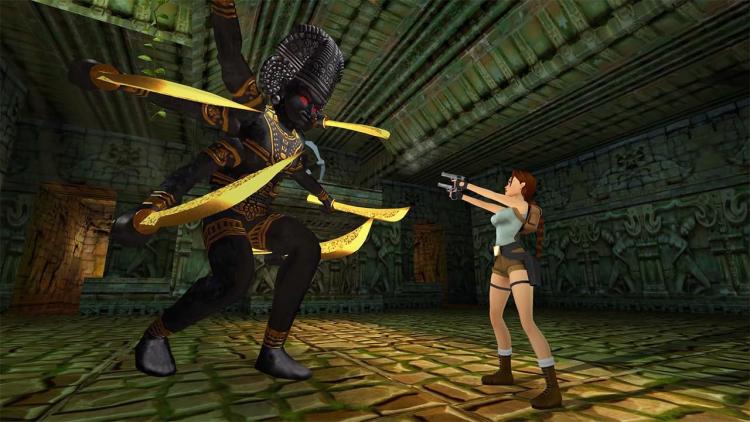 Tomb Raider I-III Remastered Trilogy Starring Lara Croft Ps4 Gioco Eu Italiano