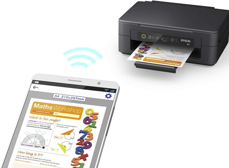 Epson Stampante Expression Home Xp-2100 Multifunzione 3 in 1 a Colori Wi-Fi A4