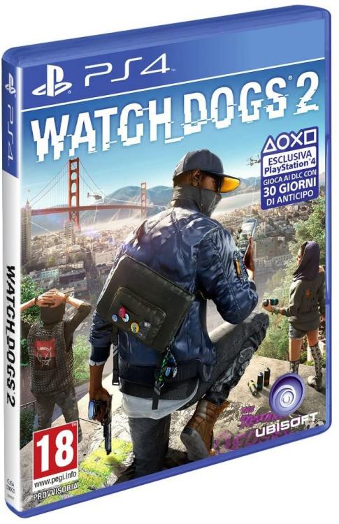 Watch Dogs 2 Ps4 Gioco Italiano Playstation 4 Videogioco Eu Multilingua