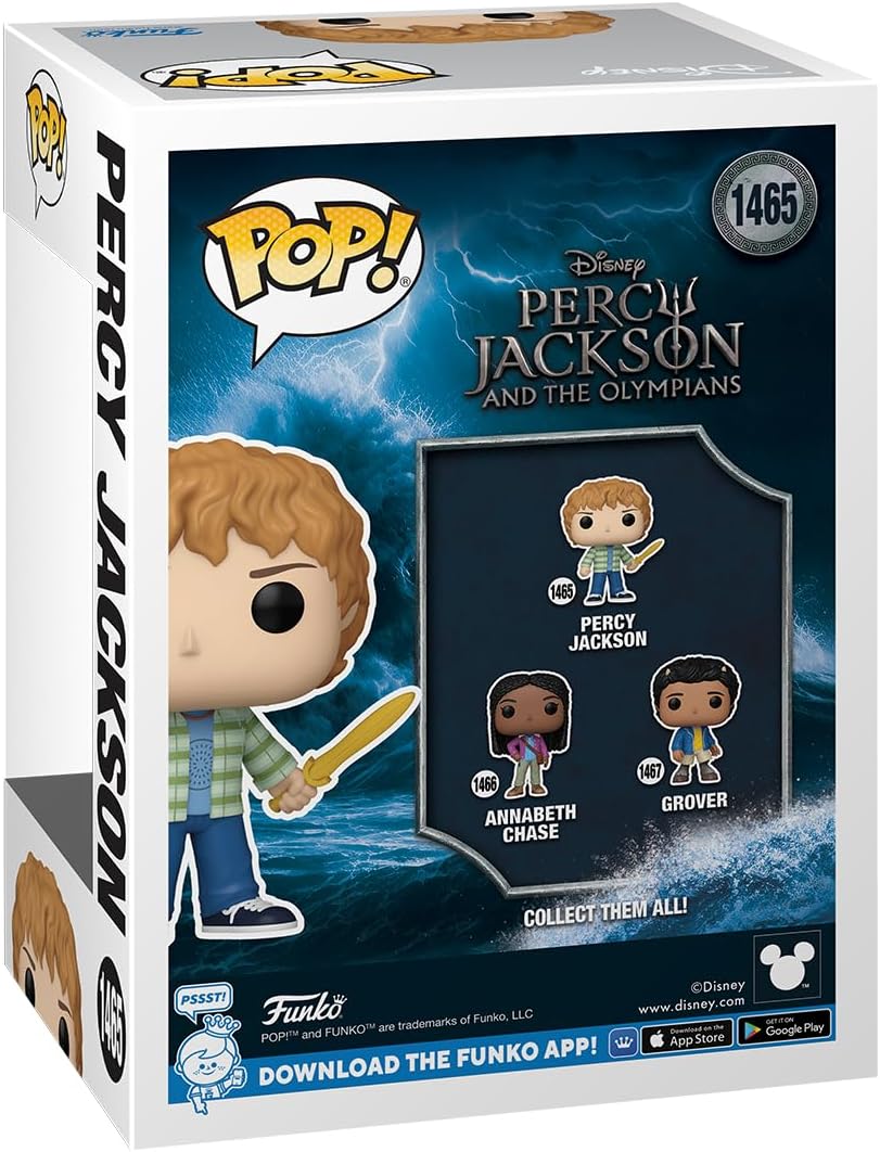 Funko Pop ! Disney Percy Jackson The Olympians - (1465) Percy Jackson 9Cm Figure