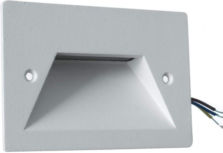 Faretto Segnapassi Ip65 Led 3W Incasso Scatola 503 X Scale Giardino 4000K/Bianco
