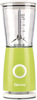Girmi Frullatore Elettrico Fr03 500Ml Plastica 170W Verde Lame Acciaio Inox