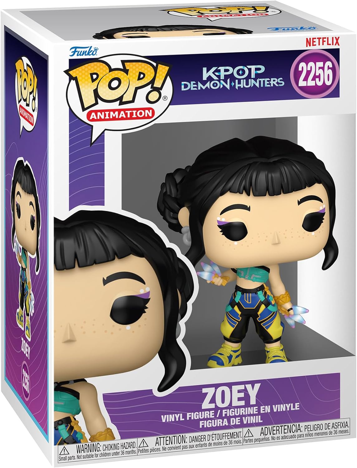 Funko Pop Animation - KPop Demon Hunters (2256) Zoey Figure Vinyl 9cm