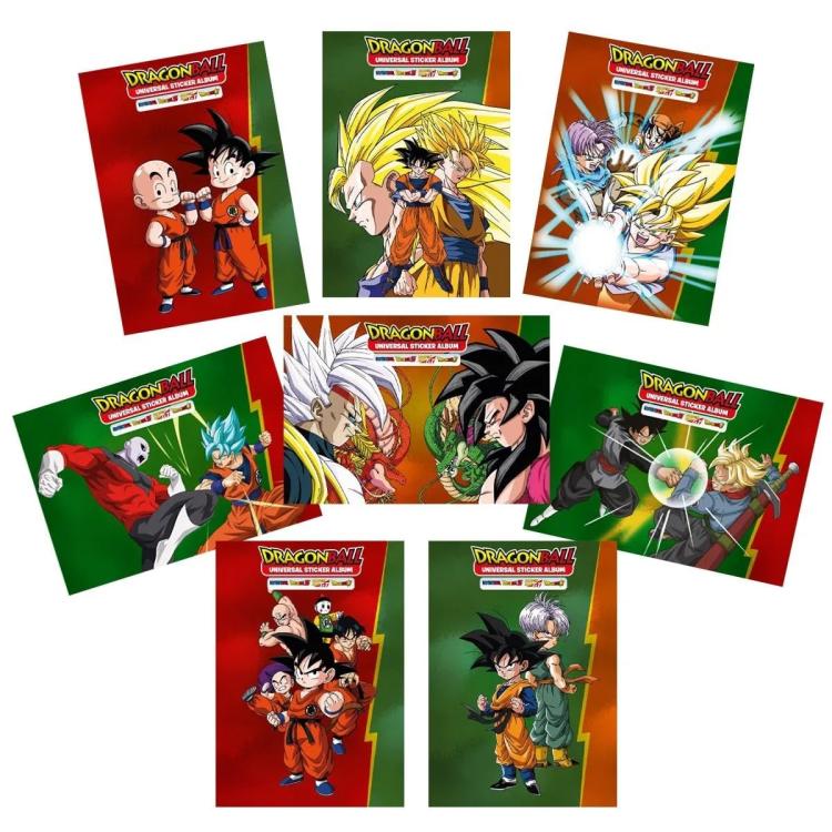 Panini Stickers Dragon Ball Universal Ecoblister 5 Bustine (25 Figurine)+ 1 Card
