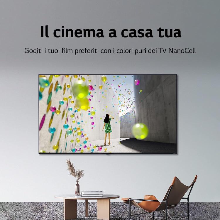 Lg Nanocell 50" Smart Tv Uhd 4K Hdr 50Nano766Qa Wi-Fi Web Os Wi-Fi Google Alexa