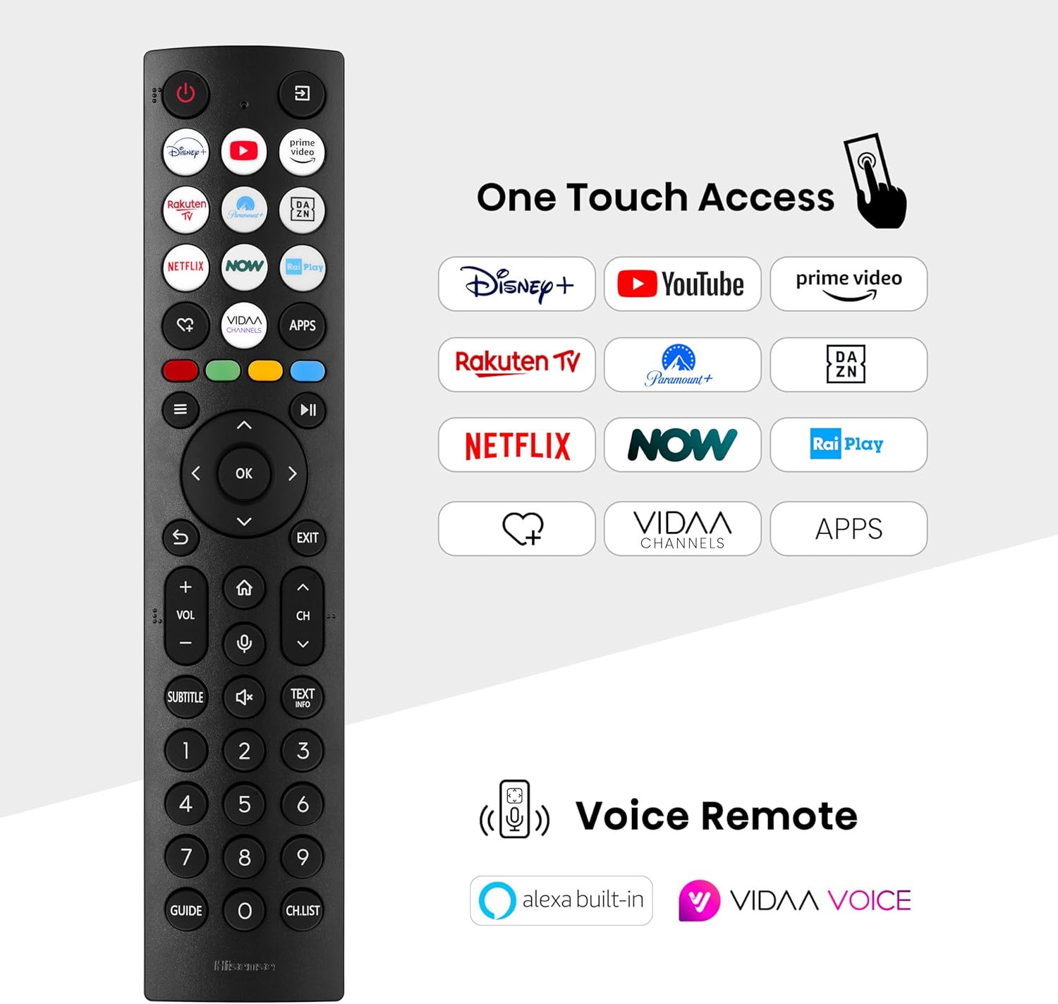 Hisense Smart TV 50" UHD 4K Ultra HD 50A6N Led Android Wi-Fi Hdr NERO