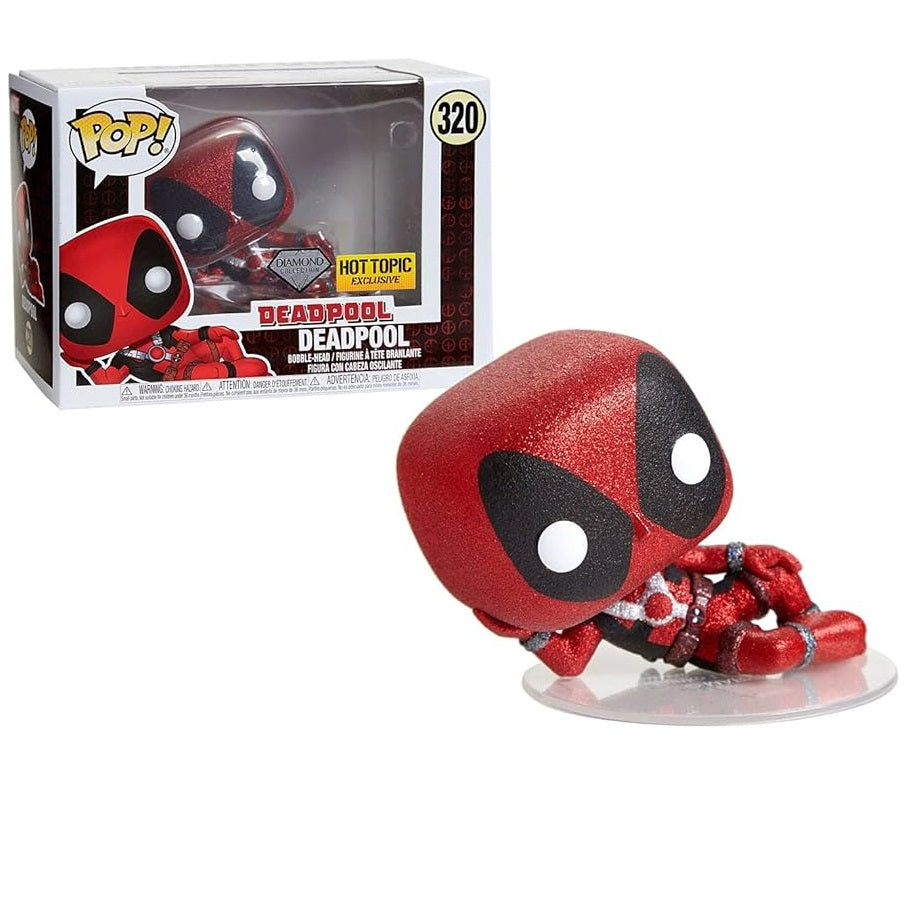 Funko Pop ! Marvel Deadpool (320) Deadpool Streatched Out Steso Diamond Vinyl