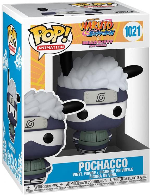 Funko Pop ! Hello Kitty Naruto - (1021) Pochacco Kakashi Sanrio Figure 9Cm