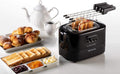 ARIETE TOSTAPANE ELETTRONICO FUNZIONE RISCALDA SCONGELA 700W NERO 0159 TOASTIME