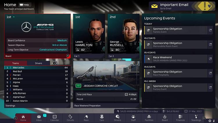 F1 Manager 22 Xbox One / S X Italiano Gioco Ufficiale Fia Formula Uno 2022 Nuovo