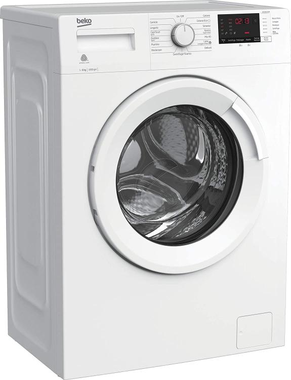 BEKO LAVATRICE 6KG BASIC CLASSE A+++ 1000GIRI LIBERA INSTALLAZIONE WUX61032W
