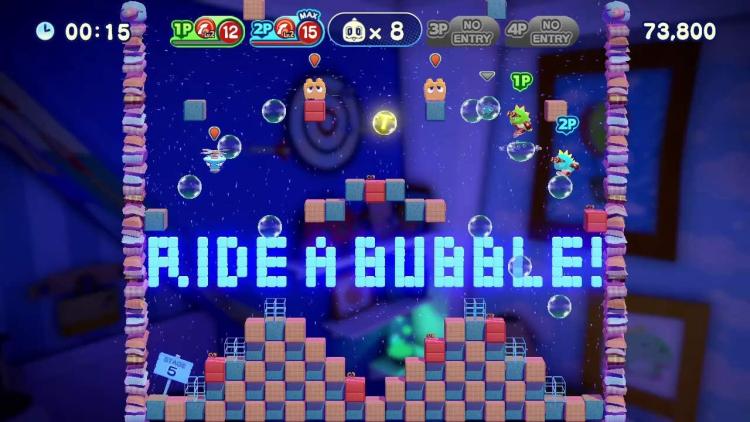 BUBBLE BOBBLE 4 FRIENDS THE BARON IS BACK NINTENDO SWITCH GIOCO ITALIANO NUOVO