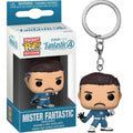 Funko Pop Pocket Keychain The Fantastic 4 (Mister Fantastic) Key Portachiavi