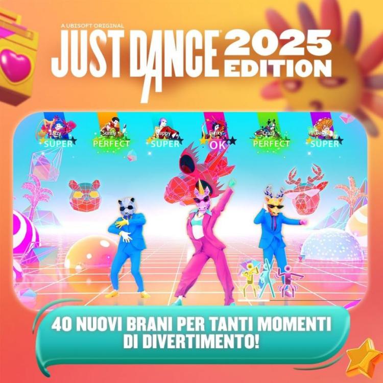 Just Dance 2025 Edition Ps5 Videogioco Playstation 5 Nuovo Italiano (Ciab) Music