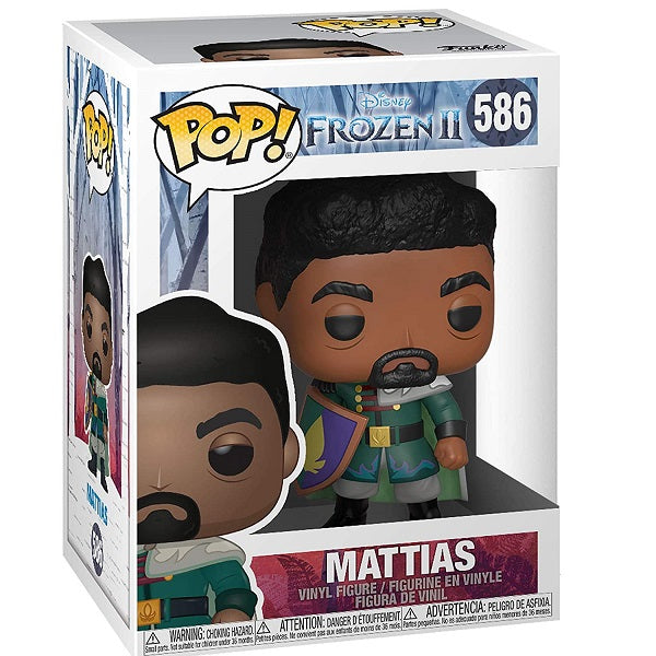 Funko Pop Disney Frozen Ii 586 Mattias Vinyl Action Figure Disney+ Prime Statua