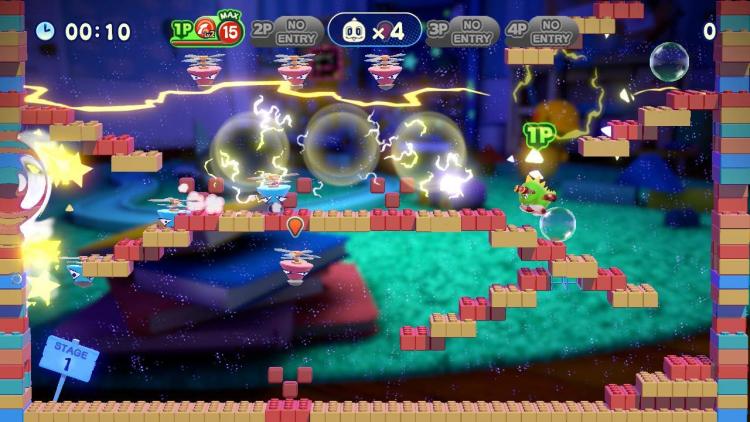 BUBBLE BOBBLE 4 FRIENDS NINTENDO SWITCH GIOCO PUZZLE PALLINE VIDEOGIOCO NUOVO
