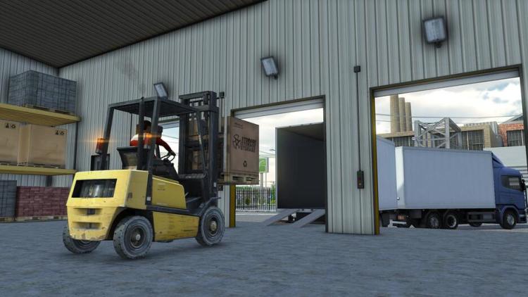 Truck And Logistics Simulator Ps4 Gioco Playstation 4 Italiano Delivery Consegne