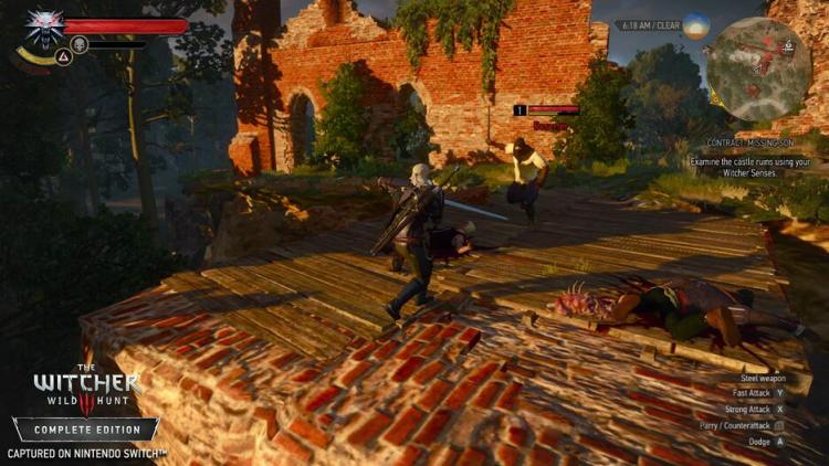 The Witcher 3 Wild Hunt Complete Edition Nintendo Switch Gioco Pal Copertina Ita