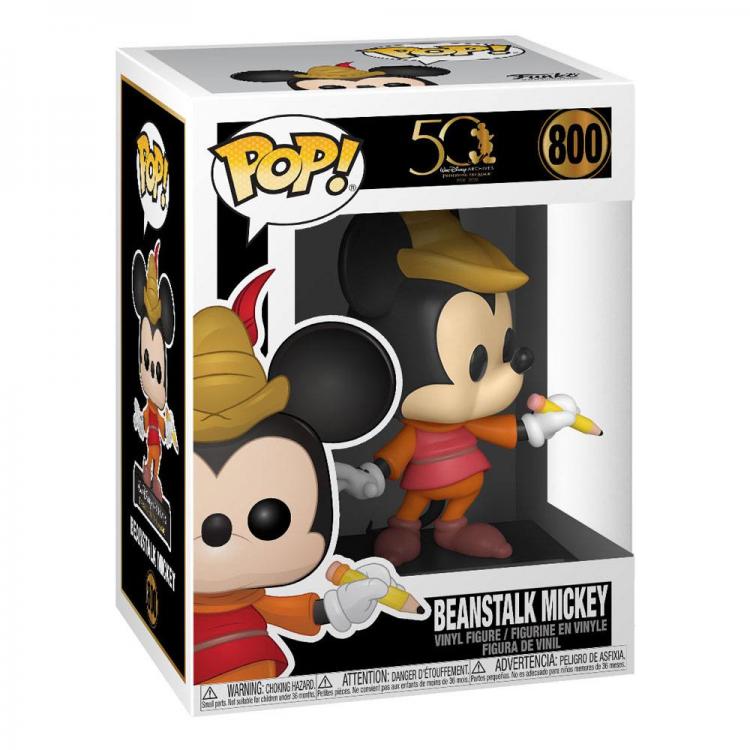 Funko Pop Walt Disney 50Th Archives - Beanstalk Michey (800) Magic Vinyl Figur