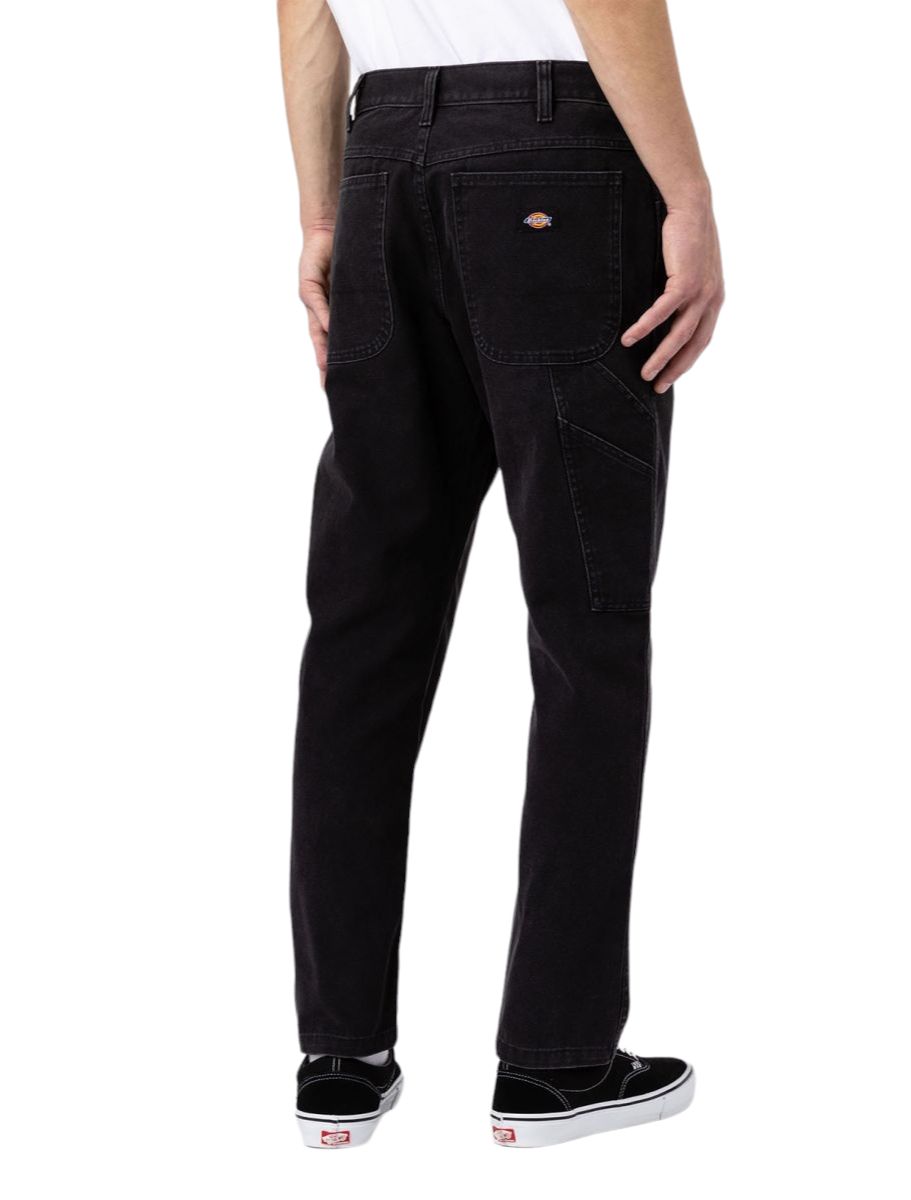 Pantaloni Carpenter Uomo Stone Washed Black