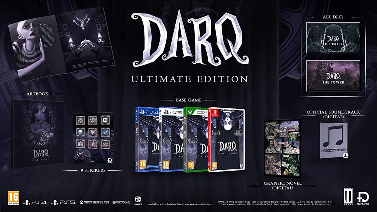 Darq: Ultimate Edition PS4 Videogioco Italiano Gioco PlayStation 4 Nuovo ITA