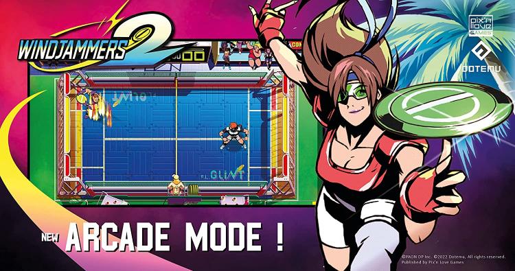 Windjammers 2 Ps4 Gioco Play Station 4 Multilingua Nuovo Sigillato Gioco Up Ps5