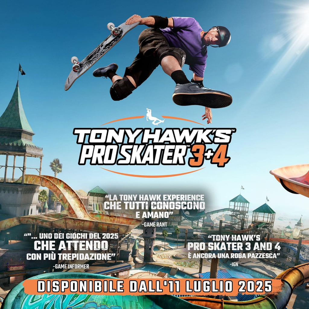 Tony Hawk S Pro Skater 3+4  PS4 Gioco Playstation 4 Eu Ita Nuovo Sigillato