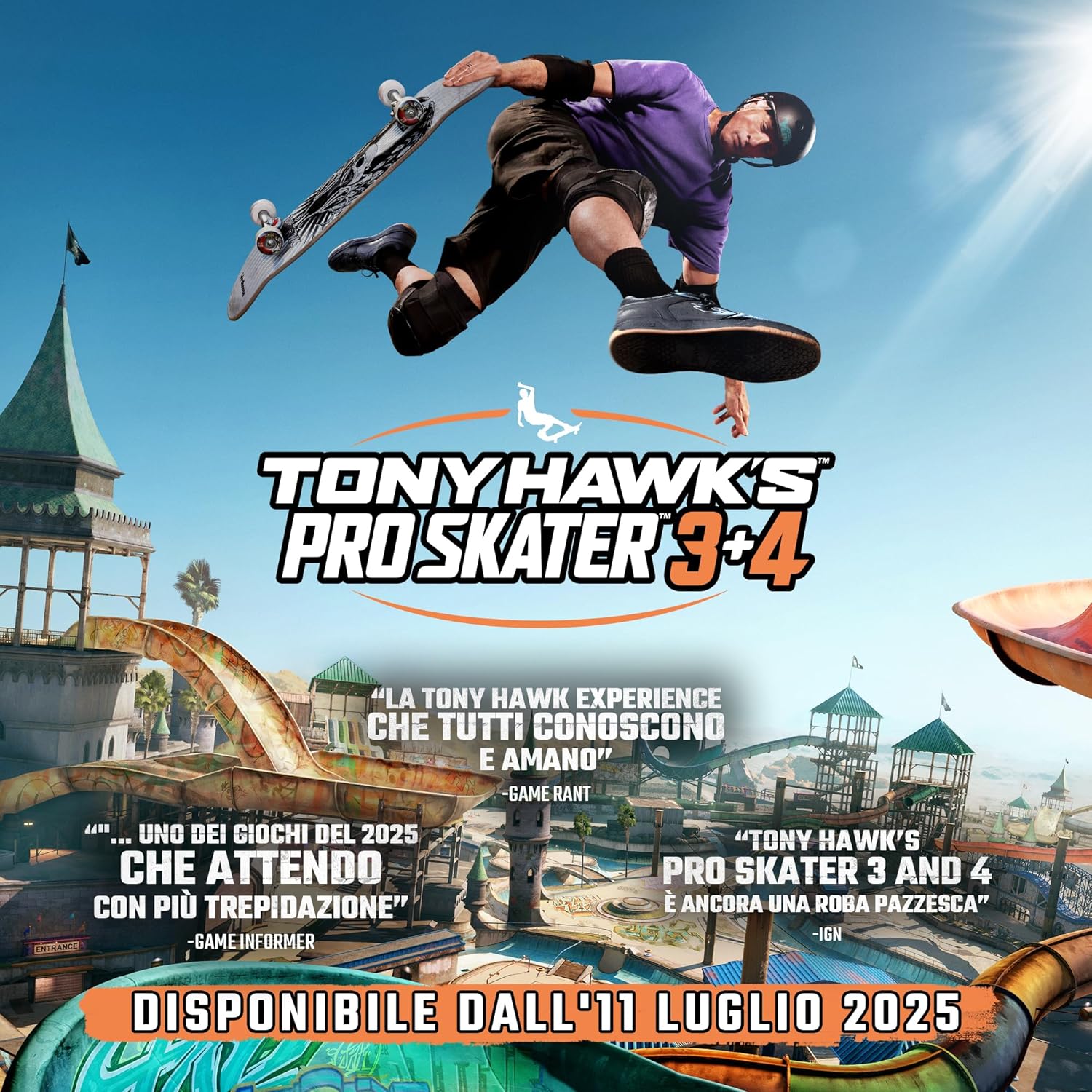 Tony Hawk S Pro Skater 3+4  PS4 Gioco Playstation 4 Eu Ita Nuovo Sigillato