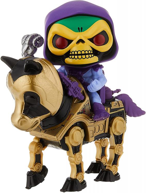 Funko Pop ! Masters Of The Universe (278) - Skeletor On W/Night Stalker Figure