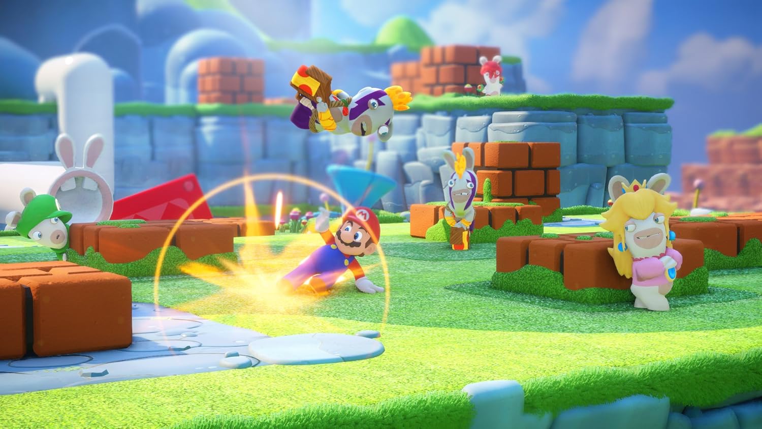 Mario + Rabbids Kingdom Battle Gold Edition Nintendo Switch Videogioco Italiano