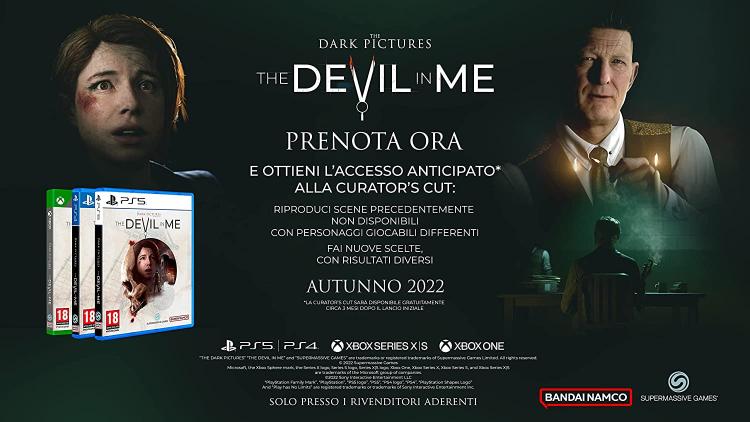 The Dark Pictures Anthology - Devil In Me Ps4 Gioco Italiano Eu Play Station 4