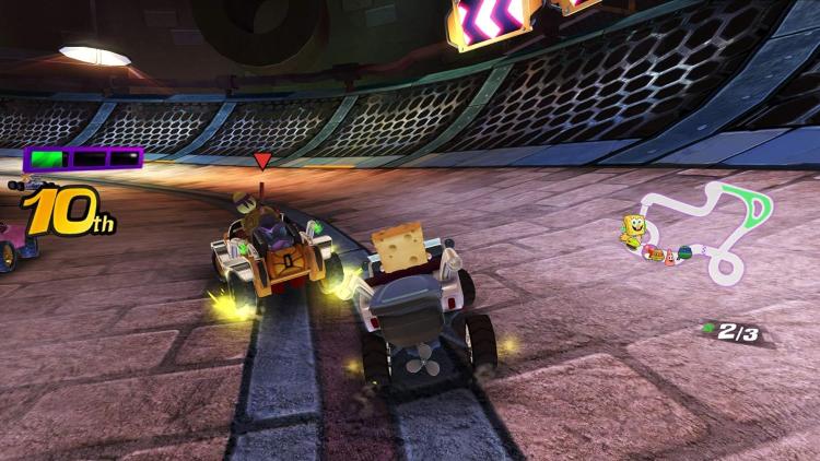 Nickelodeon Kart Racers Spongebob Tmnt Nintendo Switch Gioco Italiano Nuovo